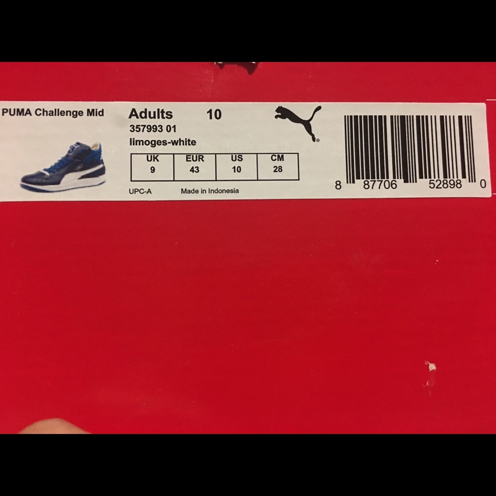 🔴SOLD🔴👊🏽 Men’s Puma Challenge - Picture 8 of 8